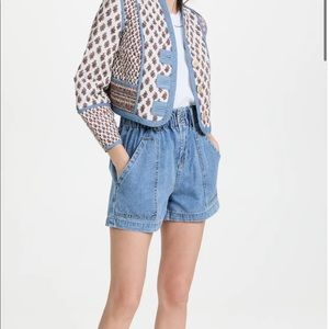 BLANKNYC Precious Cargo Elastic High Waist Shorts